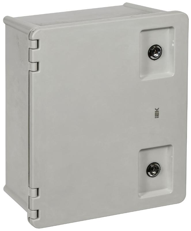Корпус полиэстерный ЩМП 300х400х200 IP65 RAL 7035 | MKP21-N-030-040-20-65 | IEK — IEK (ИЭК)
