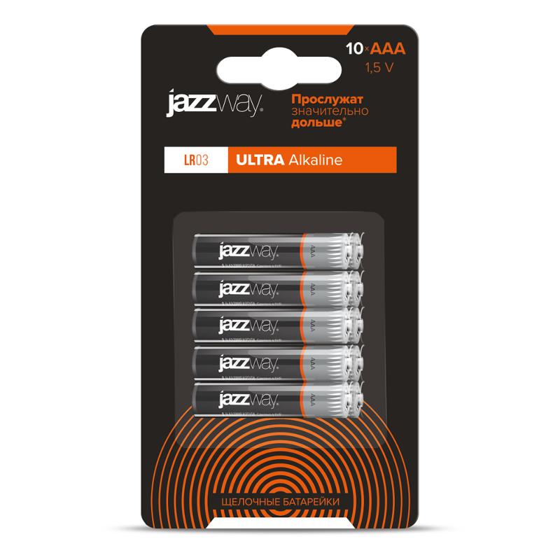 Элементы питания LR03 ULTRA Alkaline BL-10   ПРОМО ЦЕНА | .5058163 | Jazzway — Jazzway