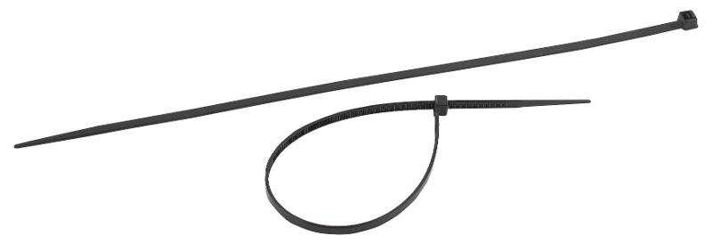 Кабельная стяжка 2,5х150 чёрная 25 штук | Б0057055 | ЭРА — ЭРА (Энергия света)