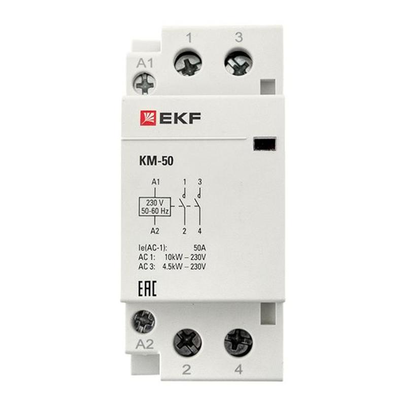 Контактор модульный КМ 50А 2NО (2 мод.) EKF PROxima | km-2-50-20 | EKF — миниатюра 7