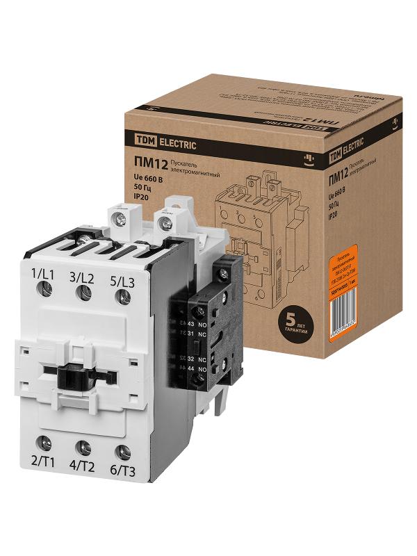 Пускатель электромагнитный ПМ12-063151 У3В 230B 2з+2р | SQ0714-0055 | TDM — TDM ELECTRIC