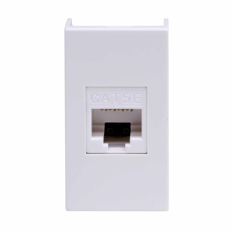 Viva белый розетка компьютерная RJ45 категория 5e UTP 1мод | 45038 | DKC — DKC (ДКС)