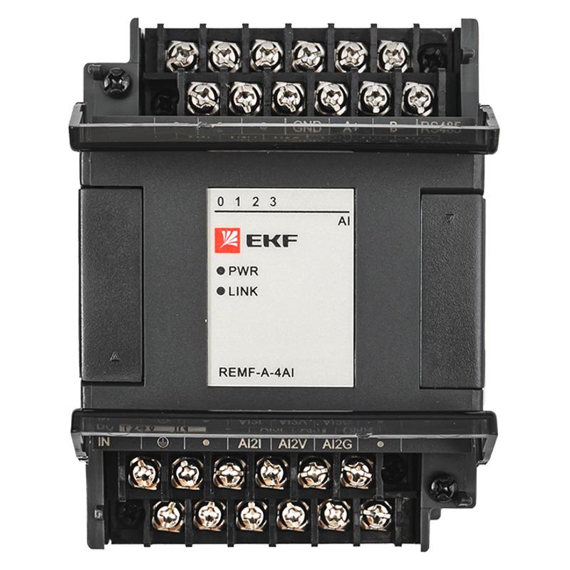 Модуль аналогового ввода REMF 4 PRO-Logic | REMF-A-4AI | EKF — миниатюра 4