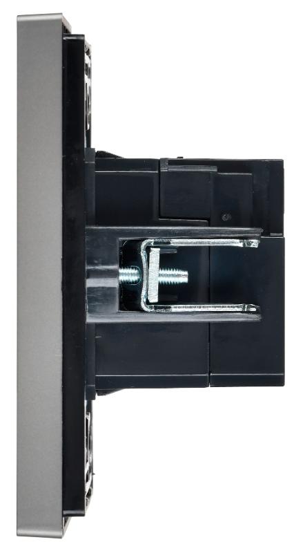 FORTE&PIANO Розетка USB A+A 3,1А FP549 сталь | FP-U21-D31-K46 | IEK — миниатюра 5
