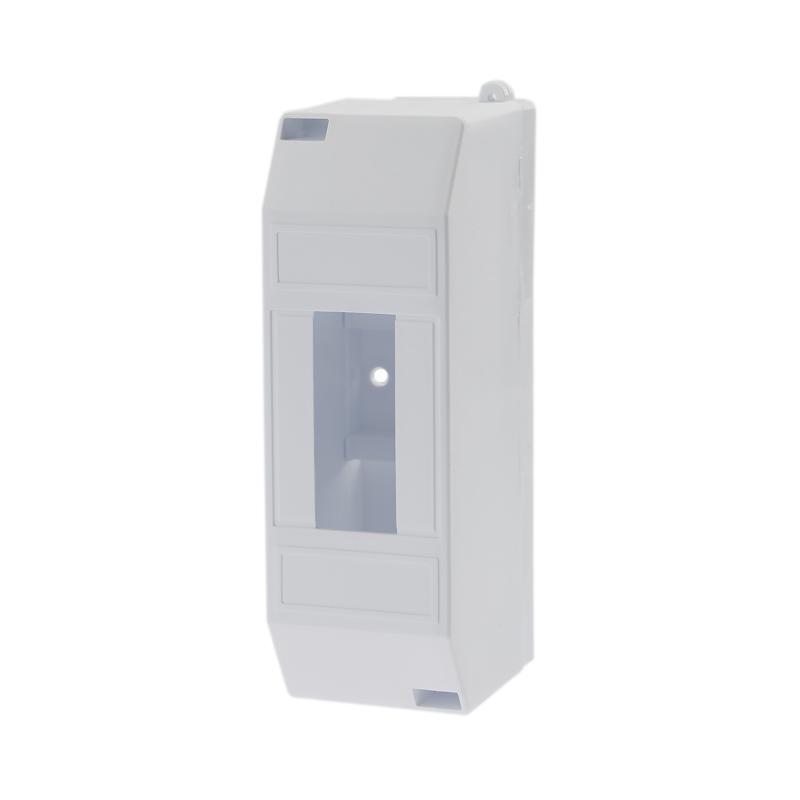 Бокс пластиковый КМПн 1/2 IP20 белый инд. штрих-код | 11-0112 | Rexant — REXANT