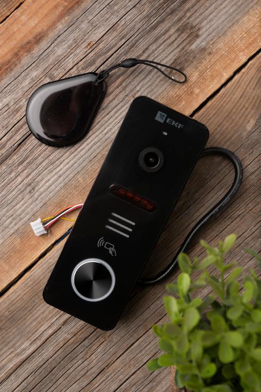 Вызывная видеопанель со счит. ключей CPV-02 чер. 4пр. 1000TVL IP65 EKF | int-cpv-02 | EKF — миниатюра 8