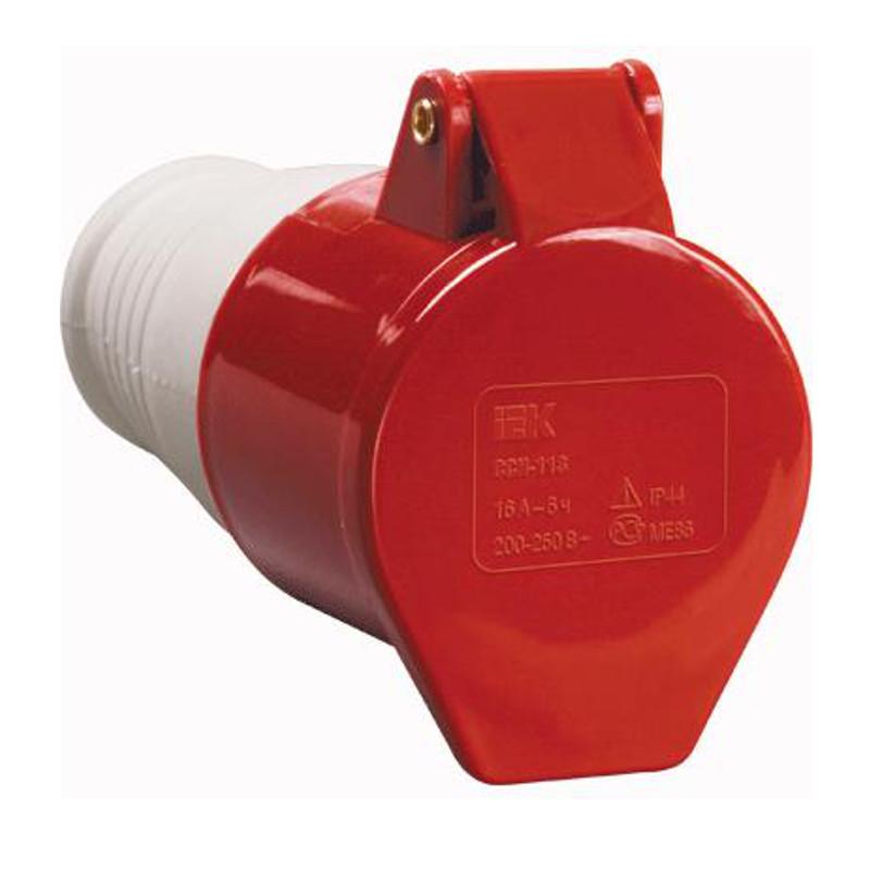 Розетка переносная ССИ-225 32А-6ч/200/346-240/415В 3Р+РЕ+N IP44 MAGNUM | PSN22-032-5 | IEK — миниатюра 2
