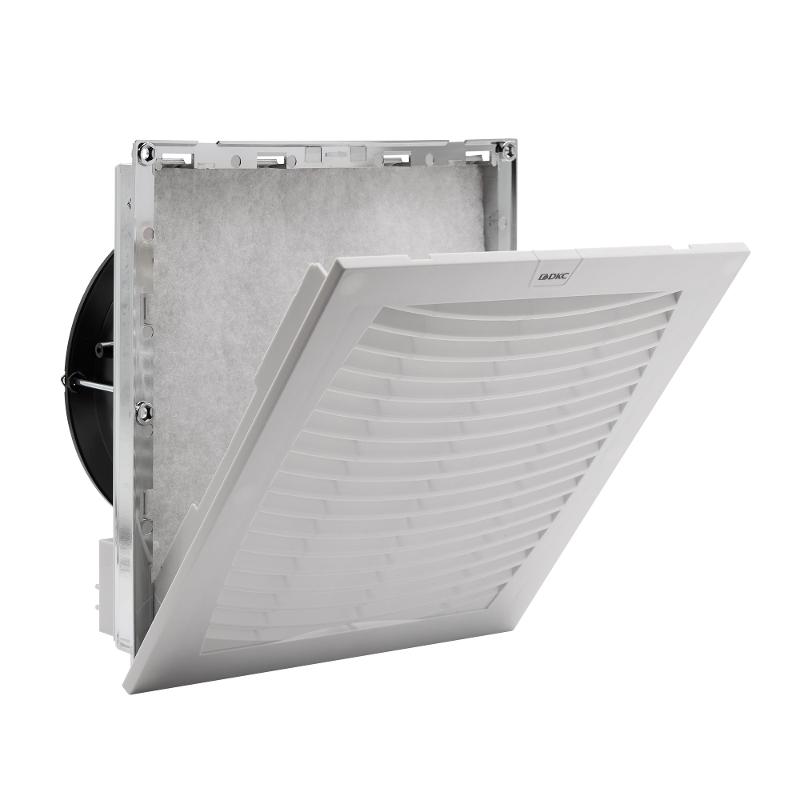 Вентилятор с фильтром ЭМС 200 м3/ч, 115&230В AC, 255х255 мм, IP54 | R5MCV25231 | DKC — миниатюра 3