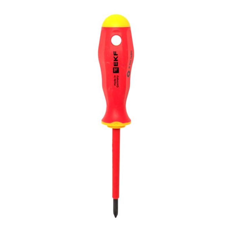 Отвертка Professional PH-FL1х80 мм VDE 1000В |ph-fl-1-80-pro-in|EKF — миниатюра 1