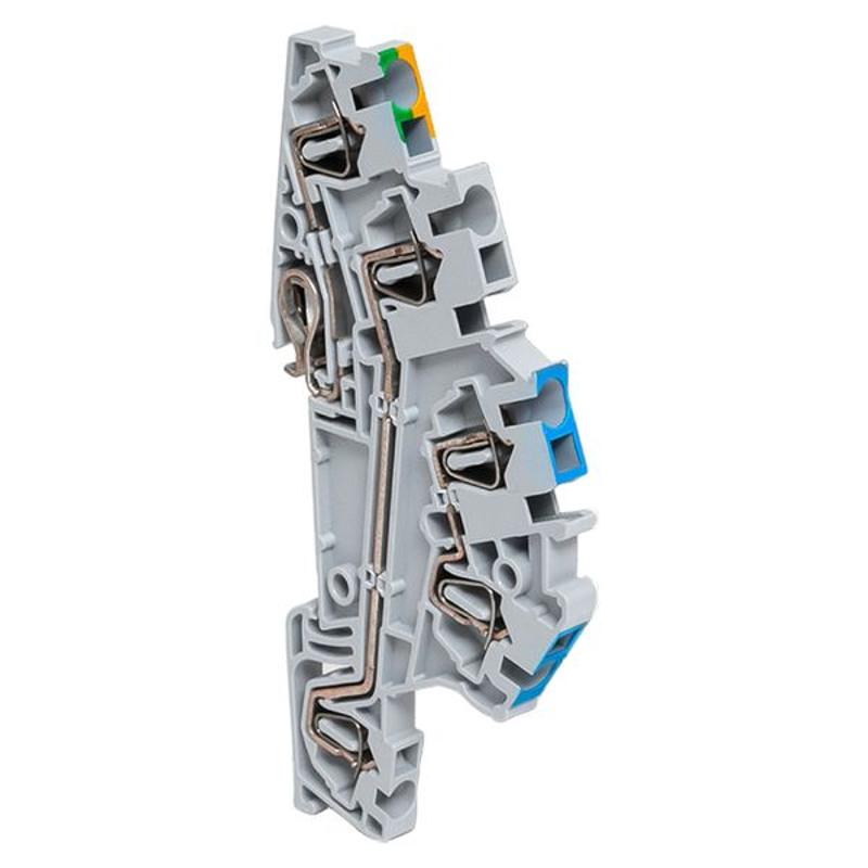 Колодка клеммная пружинная JXB-ST-2.5-NLPE 30A | plc-jxb-st-2.5-nlpe | EKF — миниатюра 11