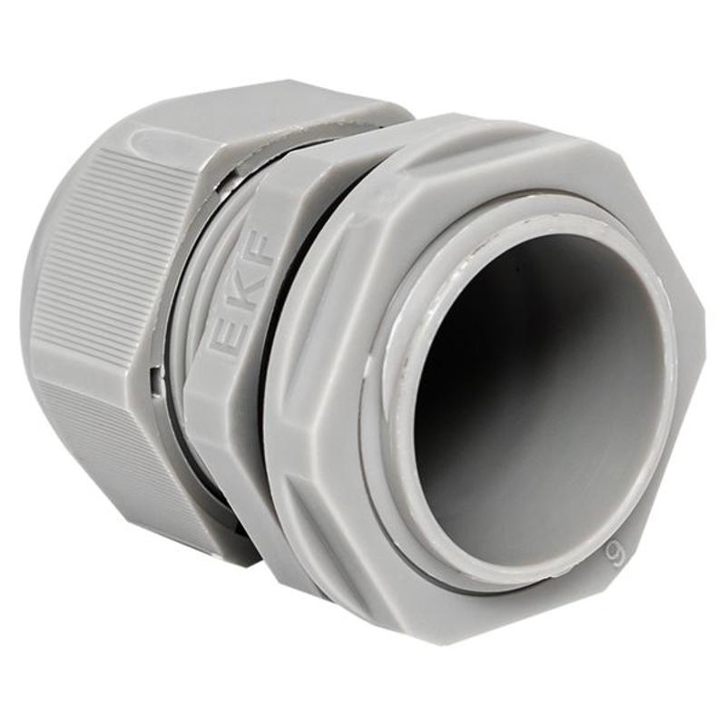Сальник PG21 IP54 (2 шт) d отв. 28 мм / d провод. 13-18 мм PROxima | plc-pg-21-2-r | EKF — миниатюра 9