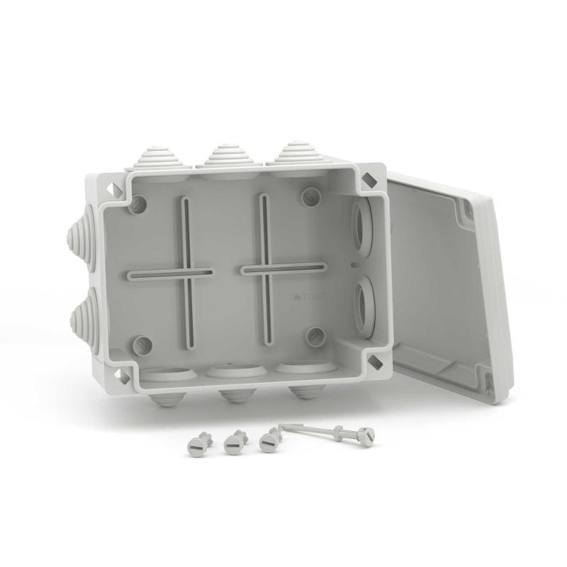 Коробка распределительная с кабельными вводами. IP55. 190х140х70мм | 54100 | DKC — миниатюра 5