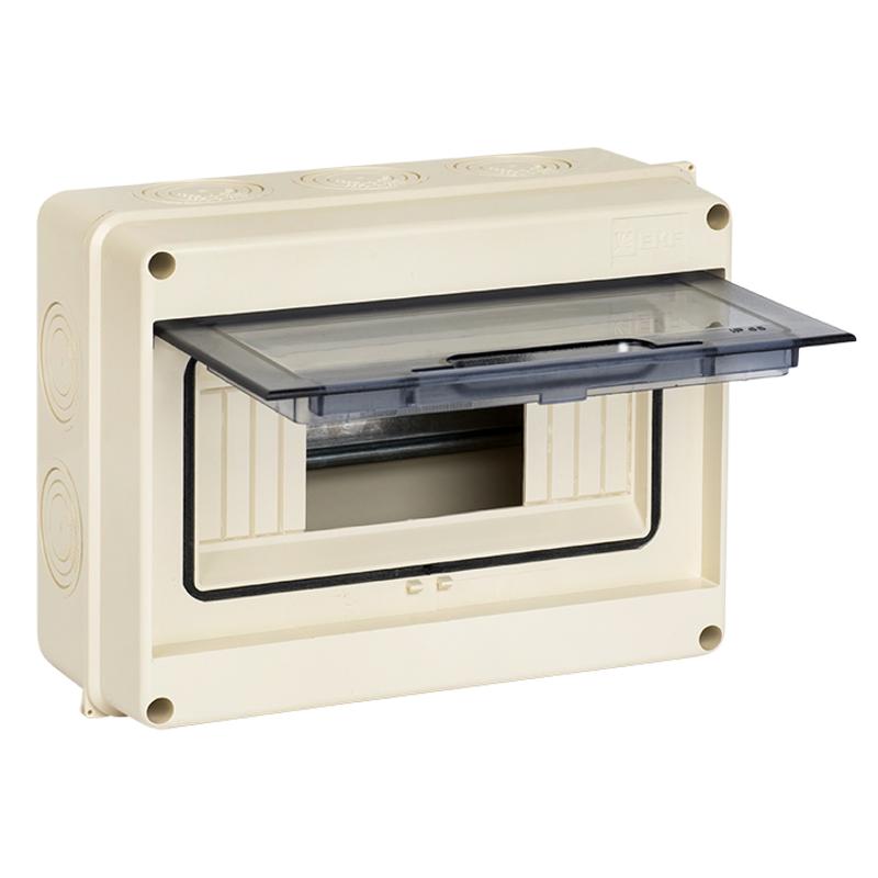 Щит распределительный навесной ЩРН-ПГ-8  (147х203х89) IP65 PROxima | Pb65-n-pg-8 | EKF — миниатюра 2