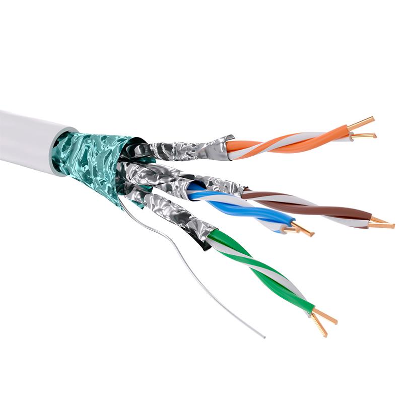 Кабель CAT 6, F/FTP, нг(А)-HF, бухта 305м, белый | RN6FFA01WH | DKC — DKC (ДКС)