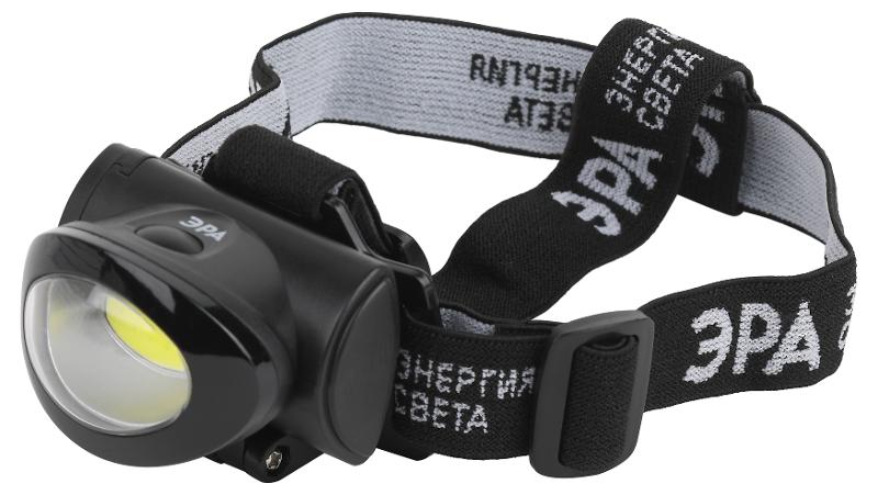 Фонарь налобный 1хLED COB 3хААА GB-601 3 режима | Б0027818 | ЭРА — миниатюра 2
