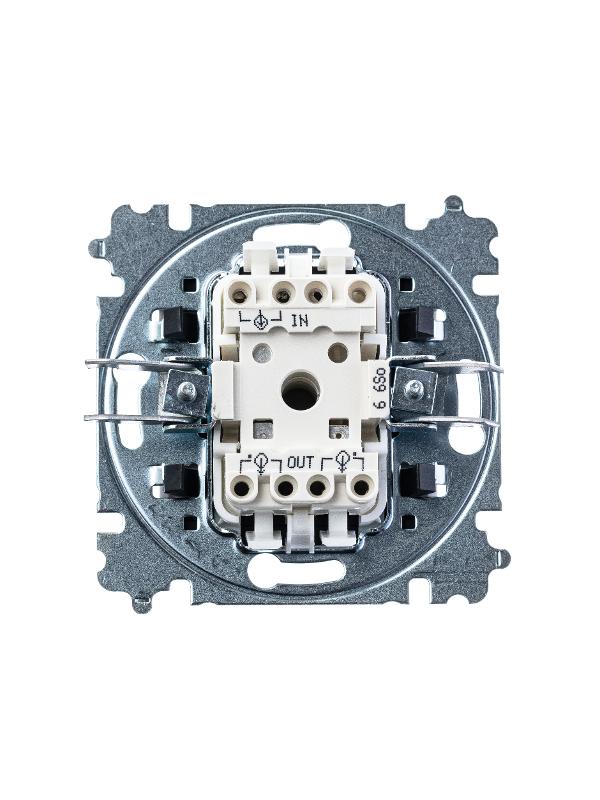 ABB Levit Кофе макиато / белый Переключатель 1-кл. | 3559H-A06445 18W | 2CHH590645A6018 | ABB — миниатюра 4