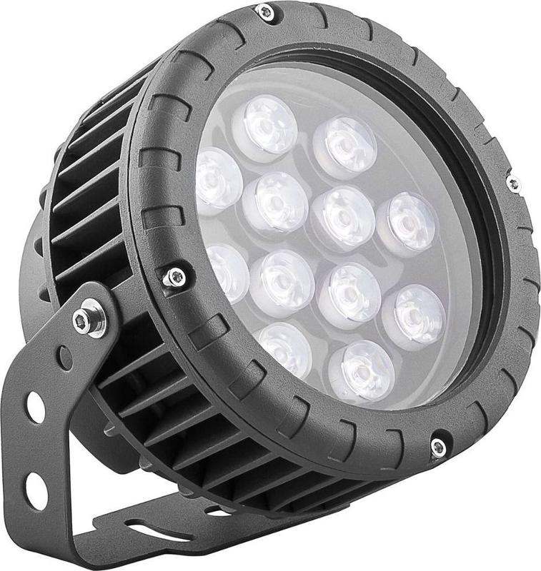 Прожектор архитектурный светодиодный LL-883 D150xH200 IP65 12W 85-265V RGB | 32142 | FERON — фото 1 | Sento