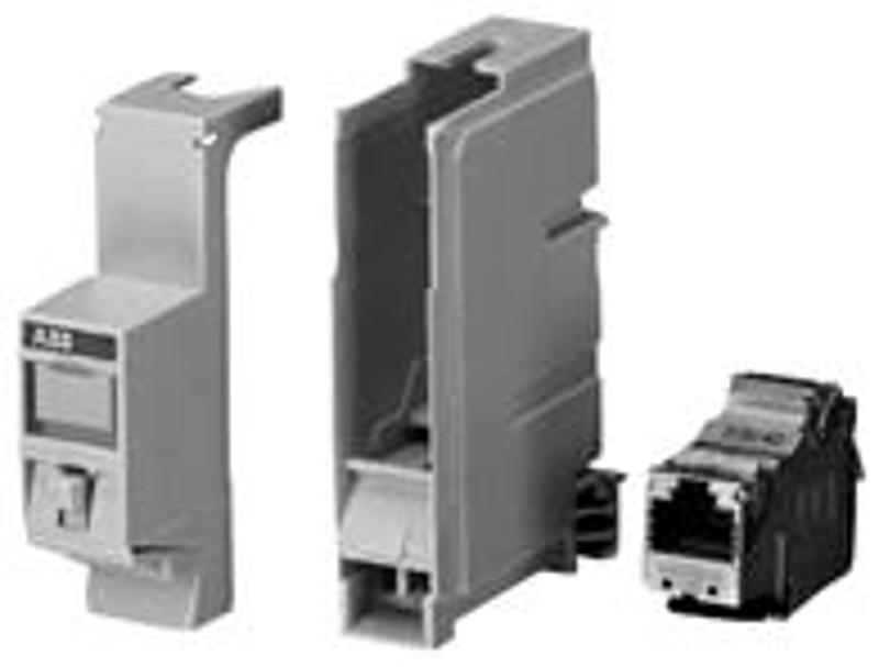 Модуль RJ45 с адаптером на DIN-рейку | 2CPX038625R9999 | ABB — ABB