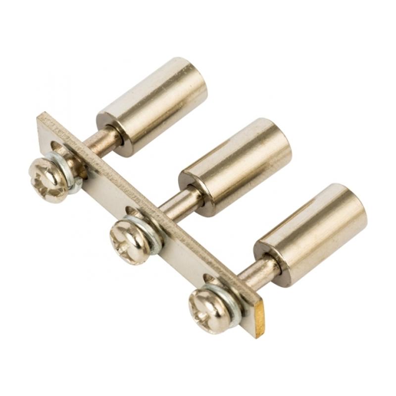 Перемычка тип  3PIN для  6,0 мм2 (20 шт.) EKF PROxima | plc-per-3PIN-6 | EKF — EKF