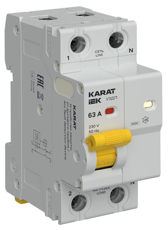 KARAT УЗДП 1P+N 63A | KA-DP10-1-063 | IEK — IEK (ИЭК)