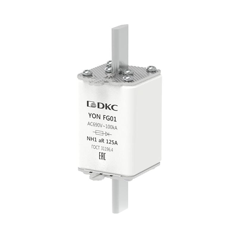 Предохранитель YON ножевого типа FG1 125А 690V характеристика aR | 1FG01-0125-690V-AR | DKC — DKC (ДКС)
