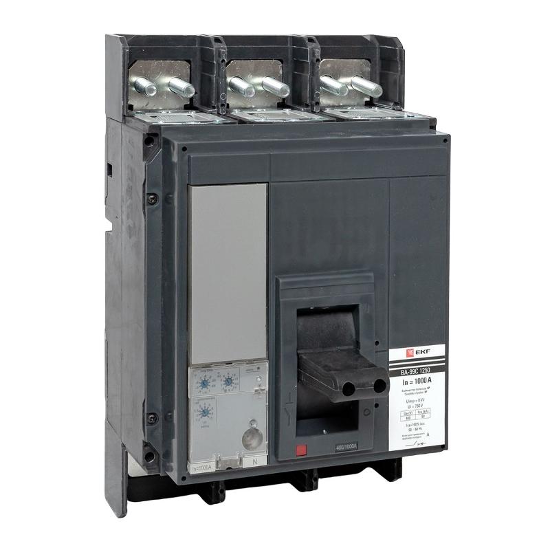 Выключатель автоматический ВА-99C (Compact NS) 1250/1000А 3P 50кА PROxima | mccb99C-1250-1000 | EKF — EKF