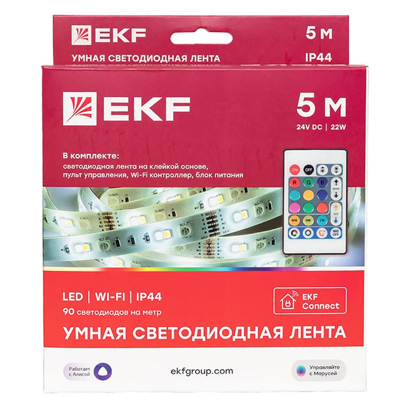 Умная светодиодная лента EKF Connect RGBW 5m | slswf-5-rgbw | EKF — миниатюра 13