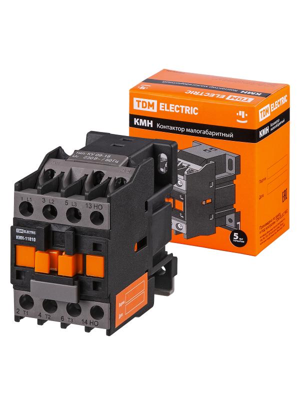 Контактор КМН-11810 18А 230В/АС3 1НО  | SQ0708-0010 | TDM — TDM ELECTRIC