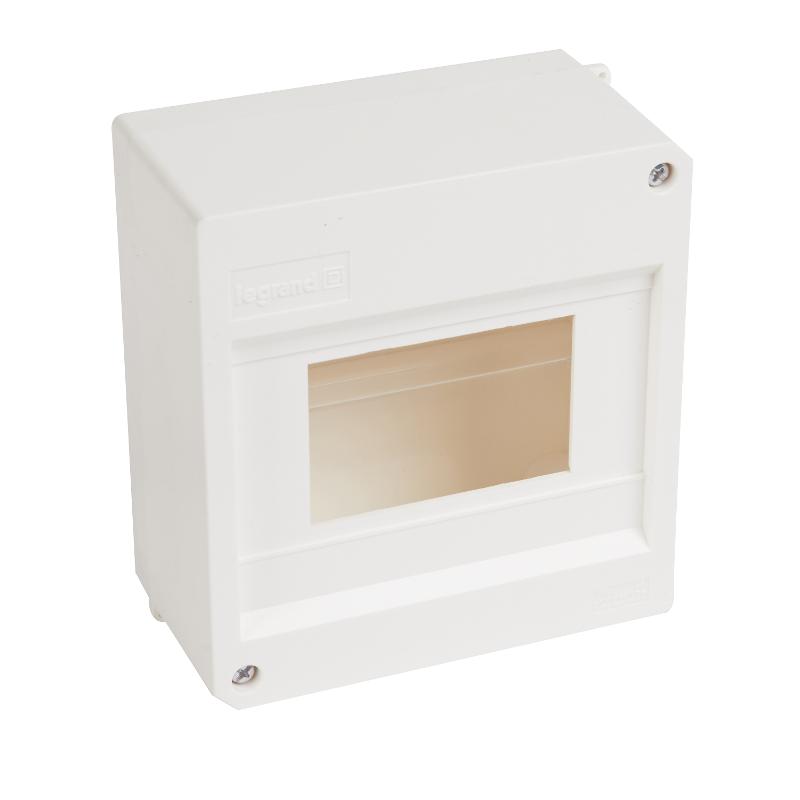 Щиток накладной Mini S - 6 модулей - белый RAL 9010 | 001359 | Legrand — Legrand