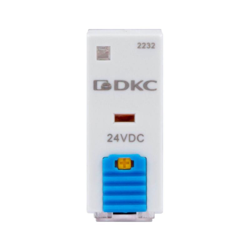 Одиночное реле, 2 перекидных контакта, 24 В DC | IR-24DC-2CO-D | DKC — DKC (ДКС)