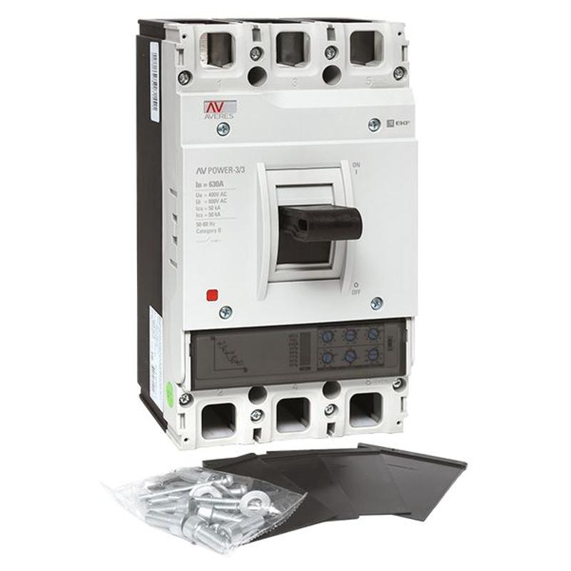 Выключатель автоматический AV POWER-3/3 630А 50kA ETU2.0 | mccb-33-630-2.0-av | EKF — миниатюра 12