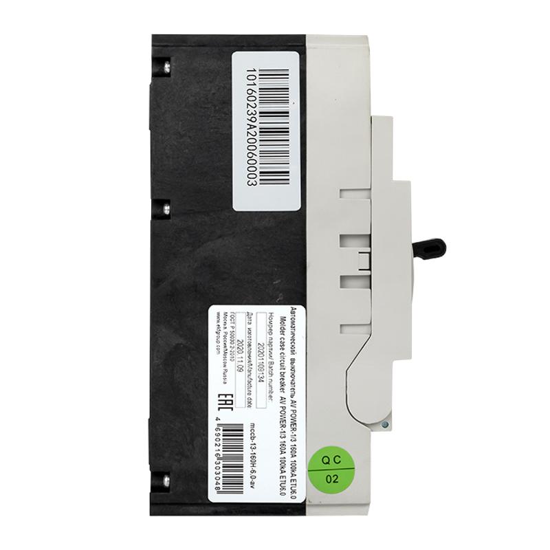 Выключатель автоматический AV POWER-1/3 160А 100kA ETU6.0 AVERES | mccb-13-160H-6.0-av | EKF — миниатюра 4