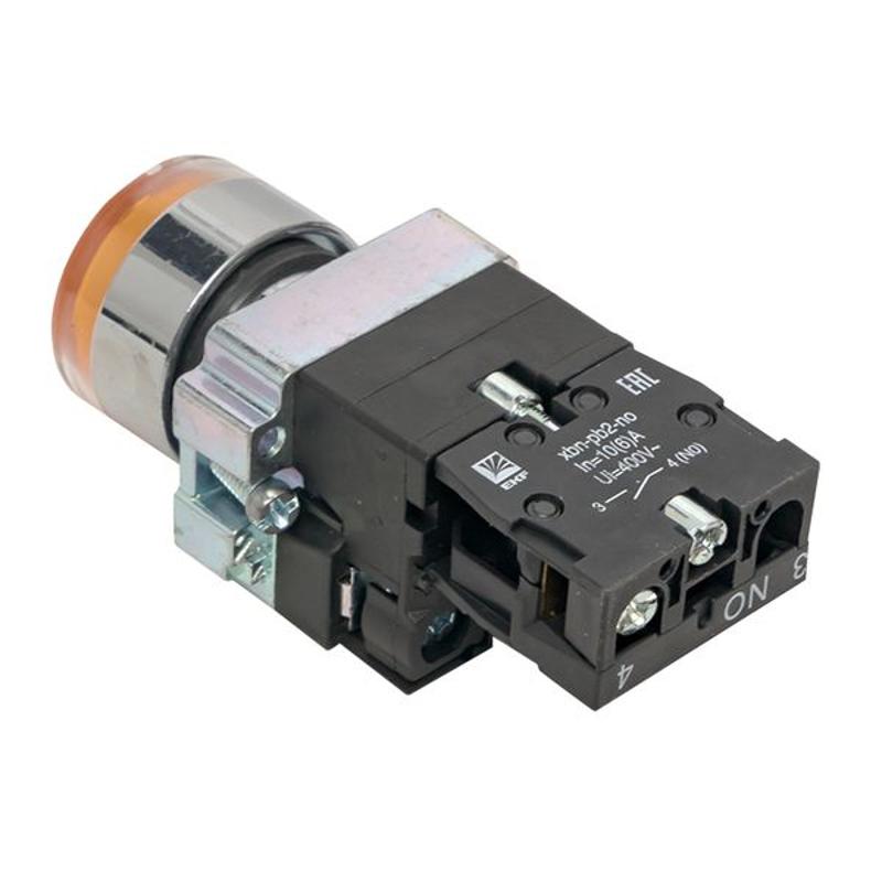 Кнопка BA51 с подстветкой 230В желтая NO PROxima | xb2-bw51-230 | EKF — миниатюра 9