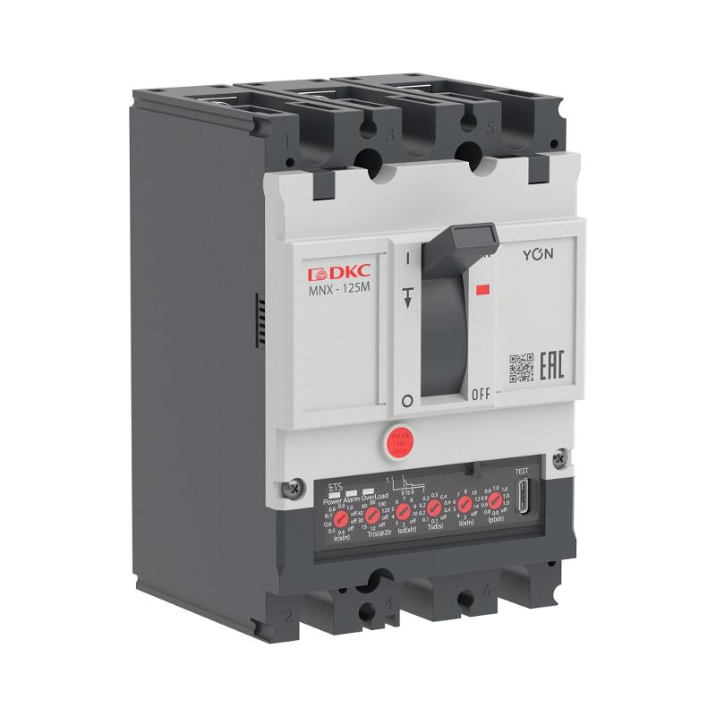 Авт. выкл. YON pro MNX125M 3P 32A 100kA при AC415V расц. ETS | MNX125M3PETS0032 | DKC — миниатюра 1
