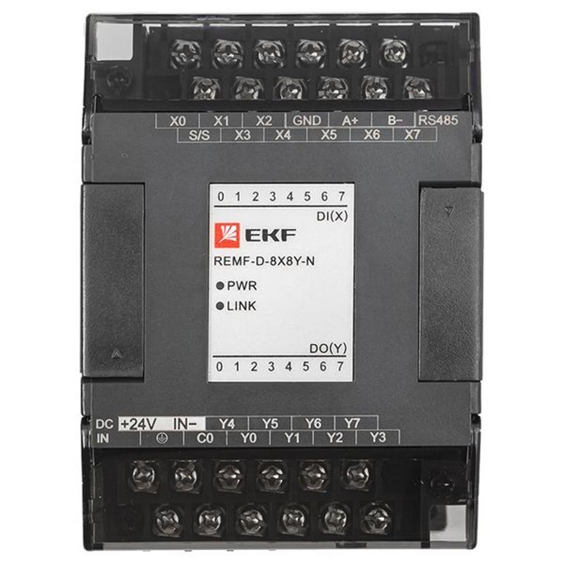 Модуль дискретного в/в REMF 8/8 N PRO-Logic | REMF-D-8X8Y-N | EKF — миниатюра 17