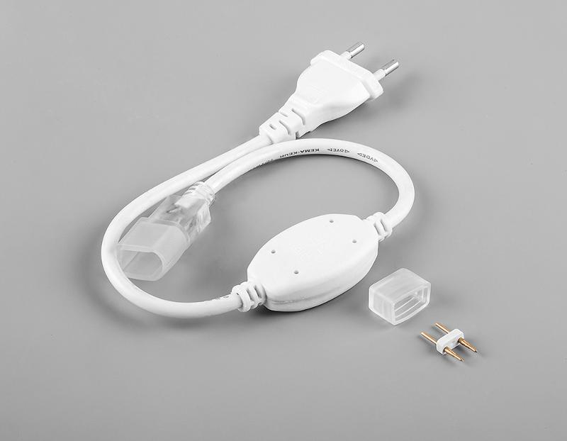 Лента светодиодная LS720 120SMD(2835)/м 9,6Вт/м 220V IP67, длина 50м, зеленый, неоновая | 29564 | FERON — миниатюра 2