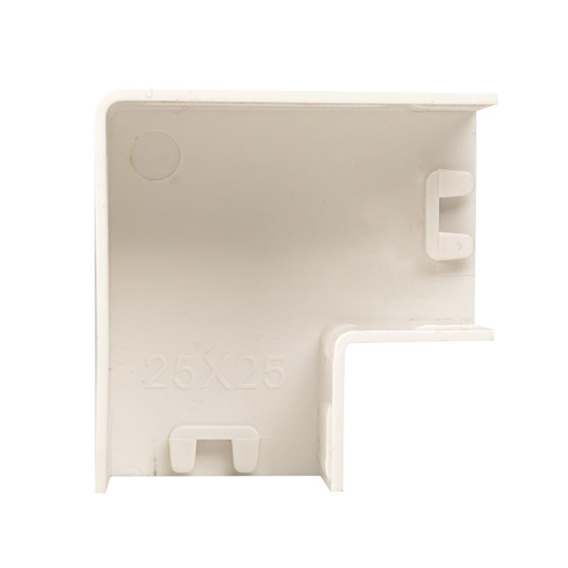 Поворот 90 гр. (25х25) (4 шт) Plast EKF PROxima Белый|abw-25-25x4|EKF — миниатюра 4