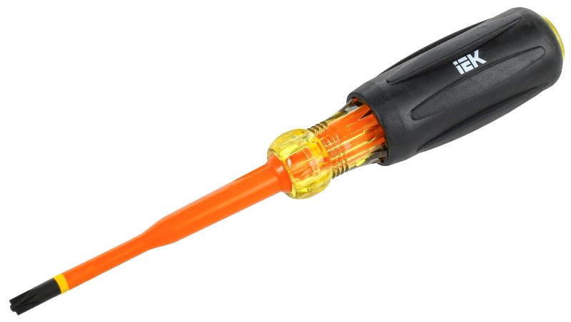  Отвертка диэлектрическая SLIM PZ/SL2х100 Т3 ARMA2L 5 | A2L5-SC31-T3-ZS-20-100 | IEK — IEK (ИЭК)