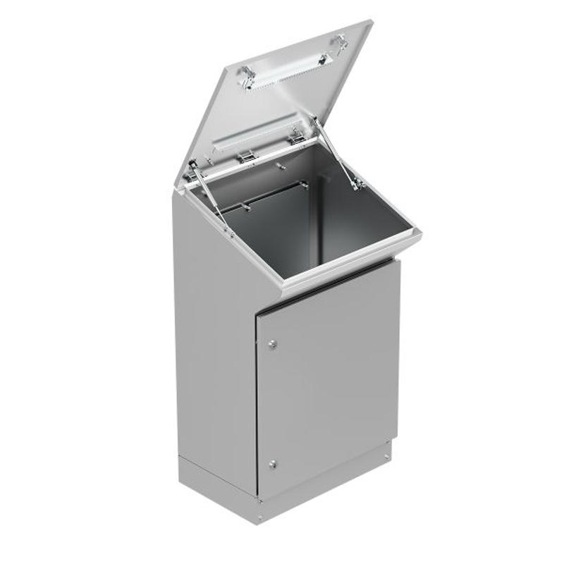 Пульт управления напольный "Inox" AISI304 TP6 IP55 (960х600х400)|mb-inox-96-60-40|EKF — миниатюра 5