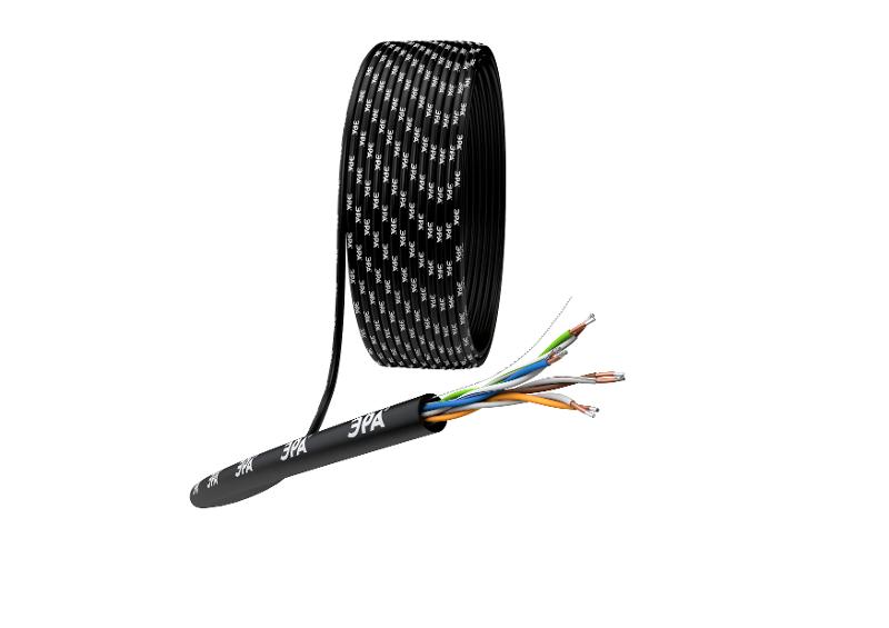 Кабель витая пара U/UTP 4x2x24AWG Cat5e CCA PE OUTDOOR 305м SIMPLE (2/30) | Б0044436 | ЭРА — ЭРА (Энергия света)