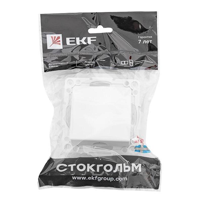 Стокгольм Механизм Кабельного вывода белый EKF PROxima | EYV-CE-10 | EKF — миниатюра 13