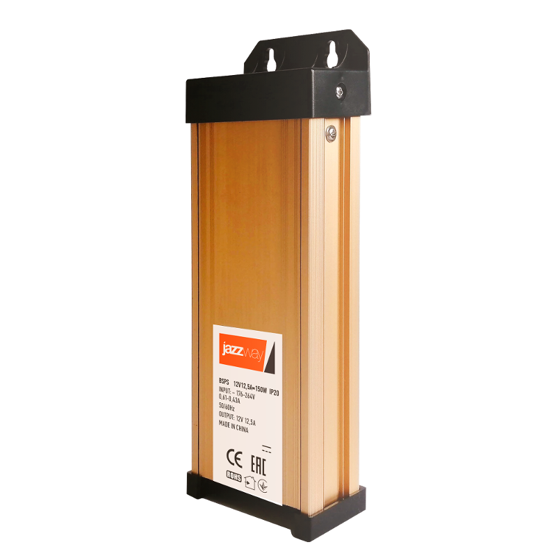 Драйвер для светодиодной ленты LED BSPS 150Вт 12В IP45 | 1001221 | Jazzway — Jazzway