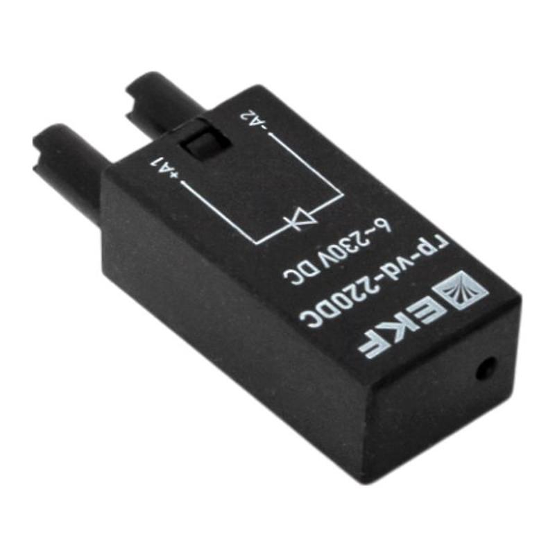Модуль защитный диодный 6-220В DC для промежуточных реле RP AVERES | rp-vd-220DC | EKF — миниатюра 8