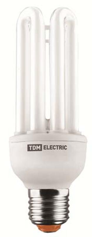 Лампа энергосберегающая КЛЛ  20Вт Е27 827 U образная 4U | SQ0323-0046 | TDM — TDM ELECTRIC