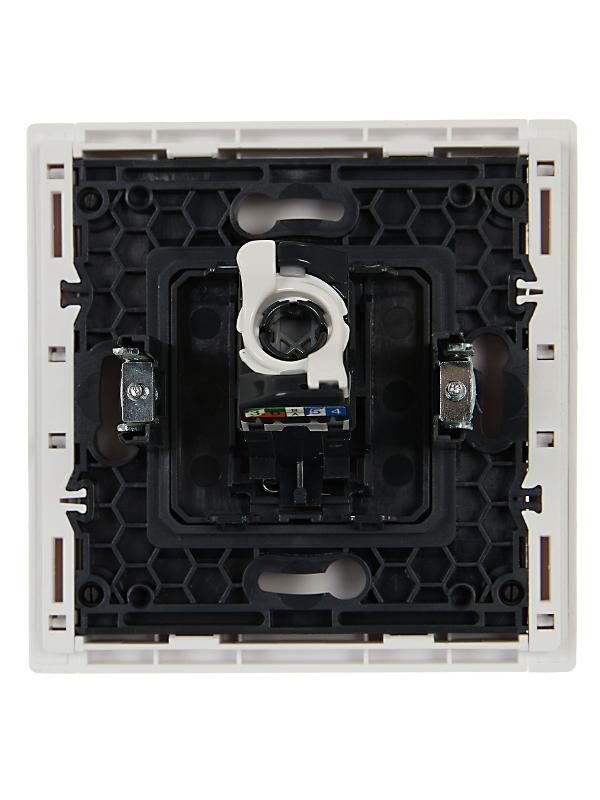 FORTE&PIANO Розетка комп. RJ45 кат.5E FP232 белый | FP-K10-1-K01 | IEK — миниатюра 3