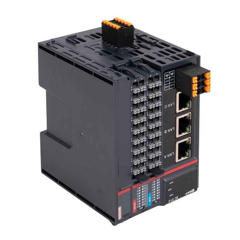 Контроллер программируемый логический (ПЛК) EC312 токоподающий D-CARD |PLC-EC312-S-DCD | EKF — миниатюра 8