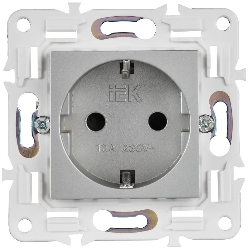 SKANDY Роз. с з/к/ш 16А SK-R04S сереб. | SK-R14-16-K23 | IEK — миниатюра 2