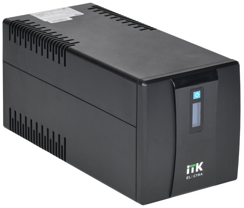 ITK ELECTRA ET ИБП 1,5кВА/900Вт с АКБ 2х9AH USB | EET-1500VA-1-002 | ITK — ITK