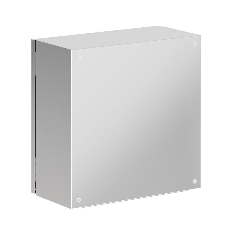 Корпус навесной STH с М/П из нержавеющей cтали AISI304 ВхШхГ 400x400x200 мм, с фланцем | R5STH0442F-304 | DKC — миниатюра 3