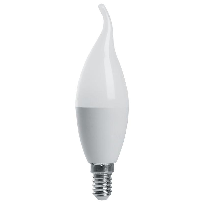 Лампа светодиодная, (13W) 230V E14 6400K С37T, LB-970 | 38114 | FERON — миниатюра 2